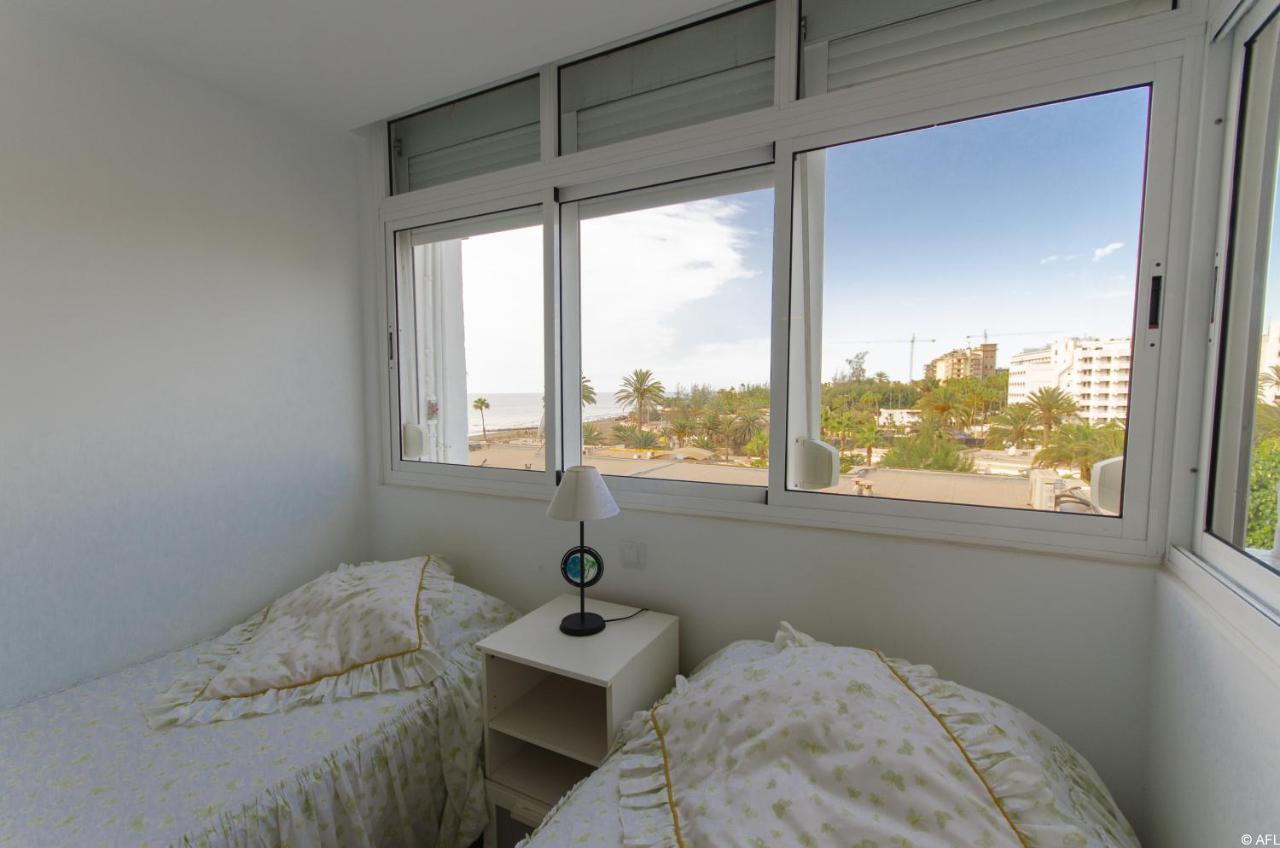 Holiday Apartment With Direct Sea Promenade Access Maspalomas  Exteriör bild
