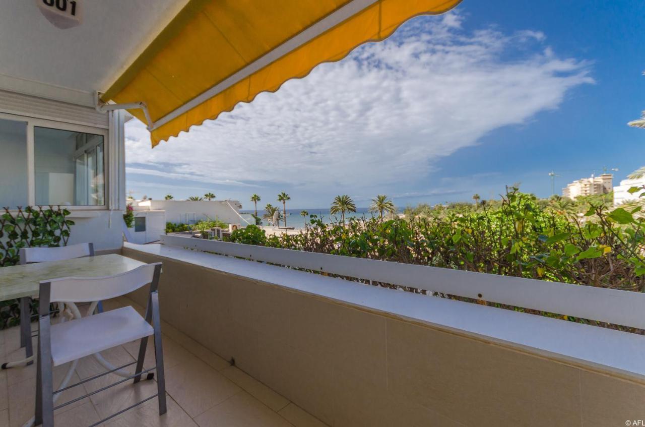 Holiday Apartment With Direct Sea Promenade Access Maspalomas  Exteriör bild